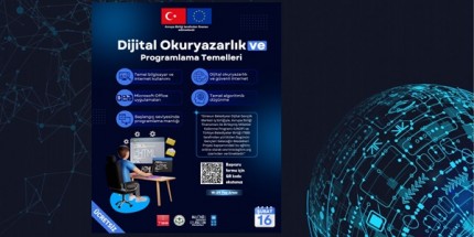 Dijital Okuryazarlık ve Programlama Temelleri Eğitimi Başlıyor